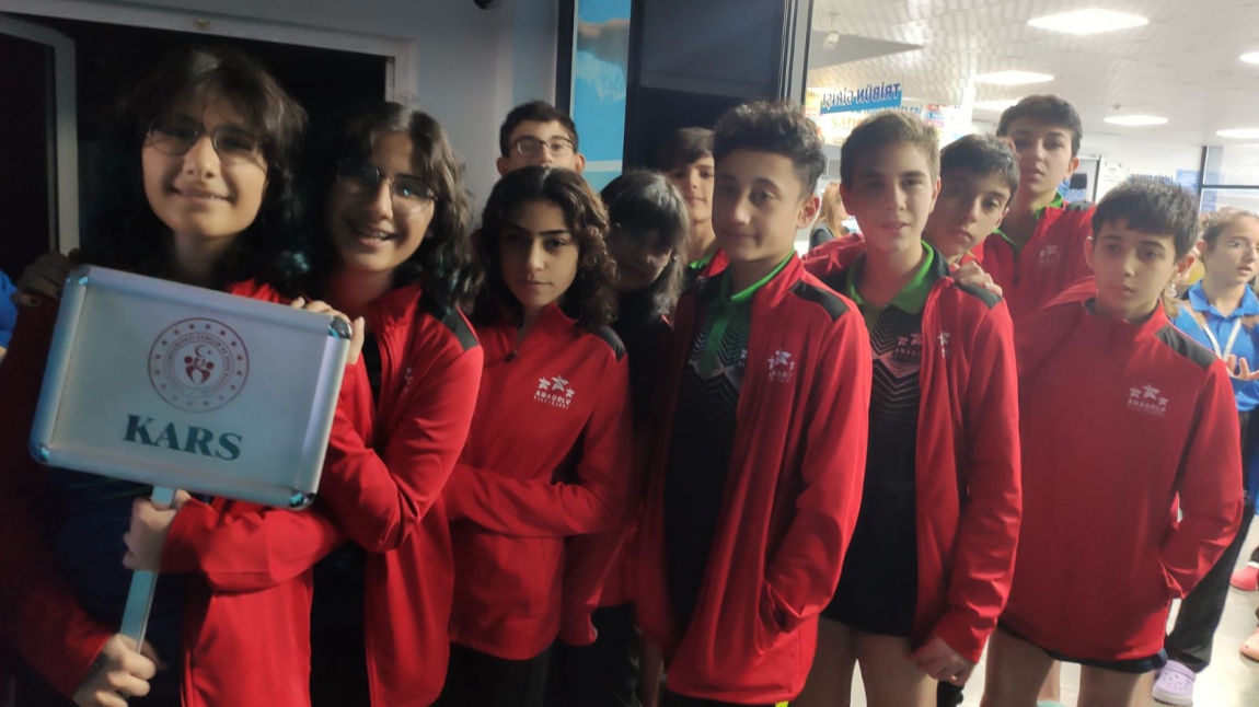 Anadolu Yıldızlar Ligi Yüzme Grup Müsabakalarında Öğrencilerimiz Dereceye Girdi